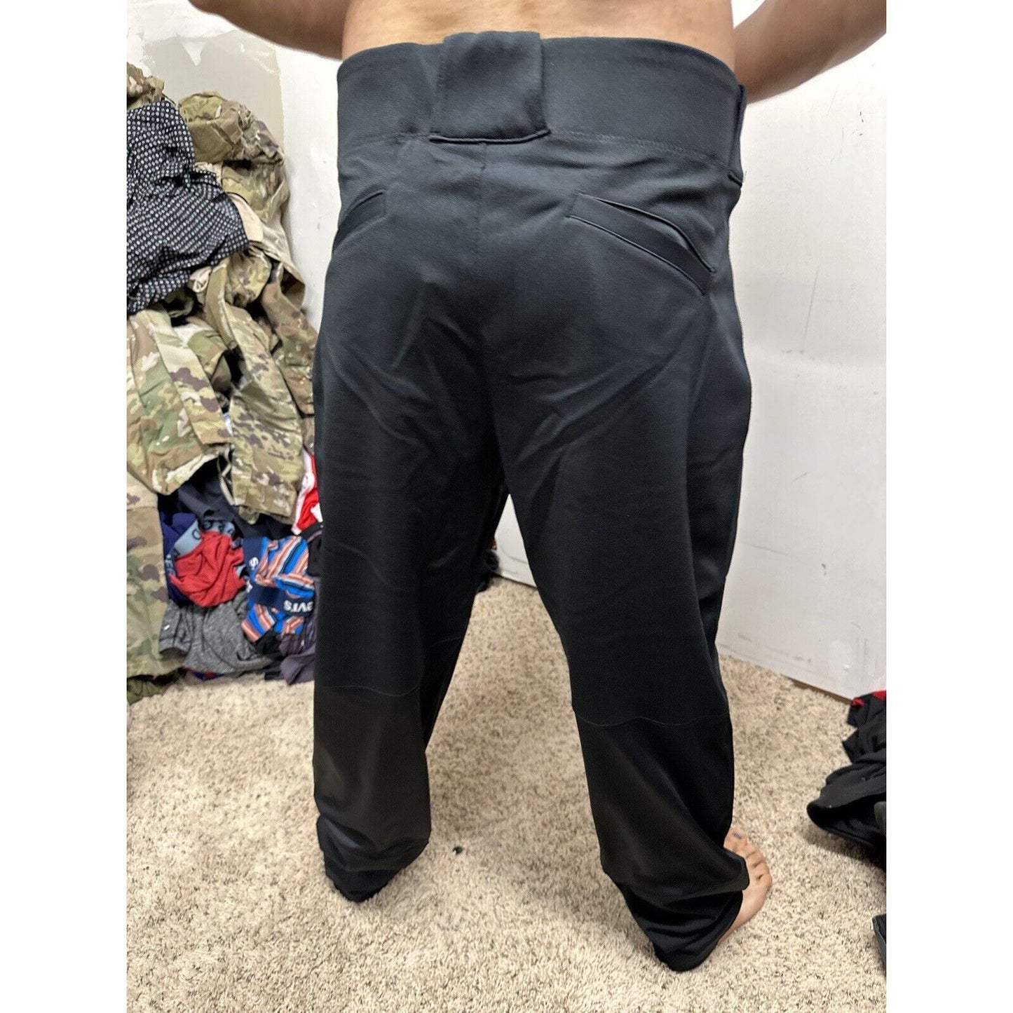 Men’s Black Team Nike Large Baseball Pants Engineered
