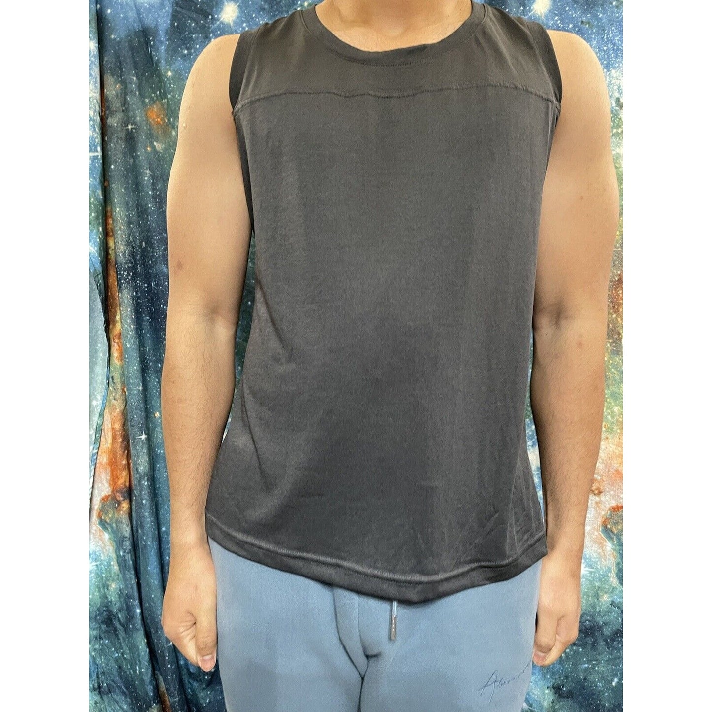 Men’s black XL athletic works muscle shirt tank