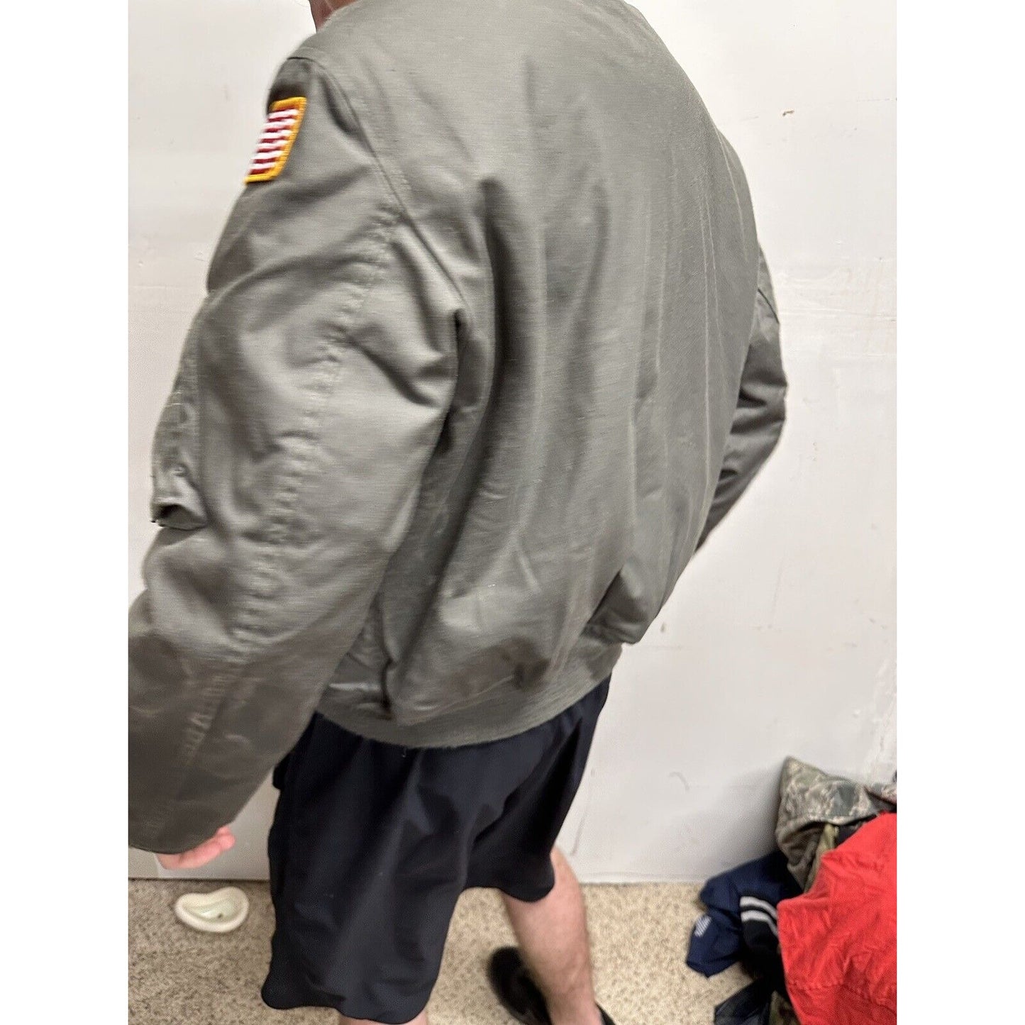 Men’s Air Force Academy USAFA Medium Jacket Flyer’s Cold Weather Flight Jacket