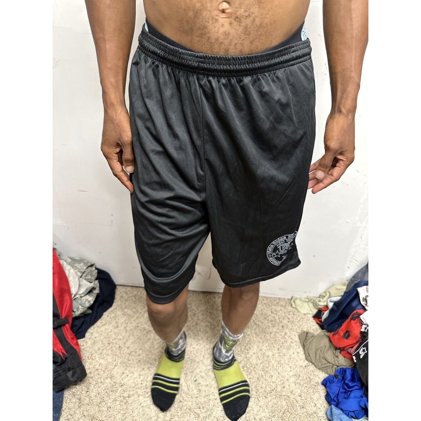 Men’s Black A4 Medium Shorts Vista Ridge High School AFJROTC