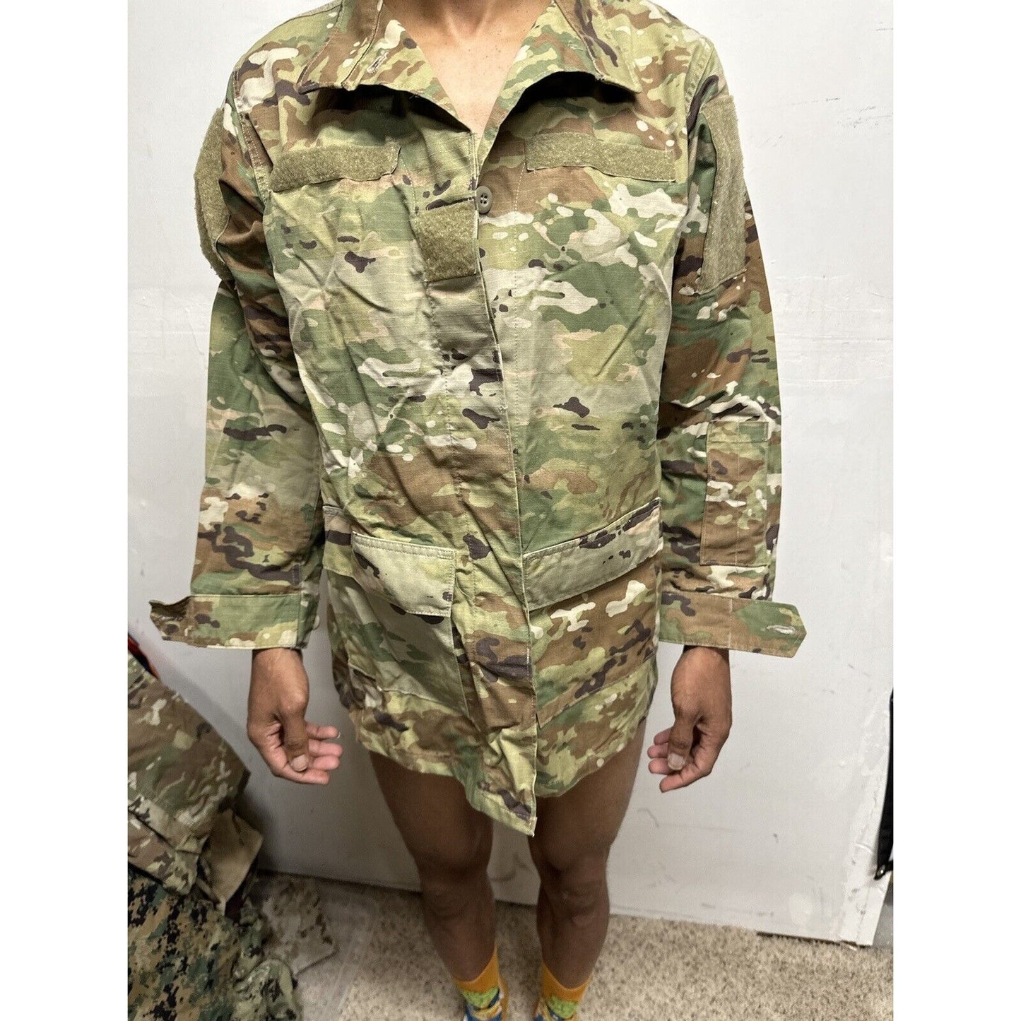 Women’s Maternity Utility Uniform Air Force Ocp Army Large 14-16 Regular Top