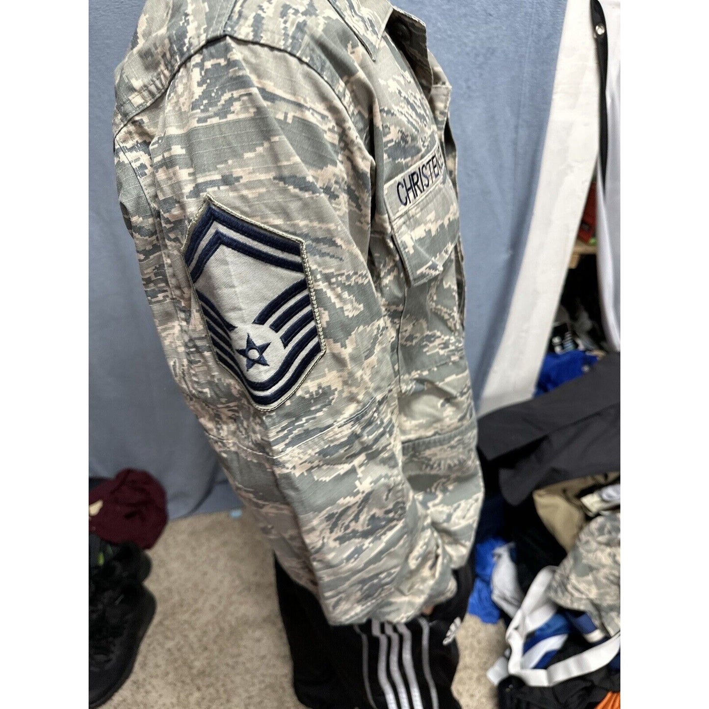 Men’s Abu Airman Battle Uniform Civil Air Patrol 40R Coat Blouse USAF Uniform
