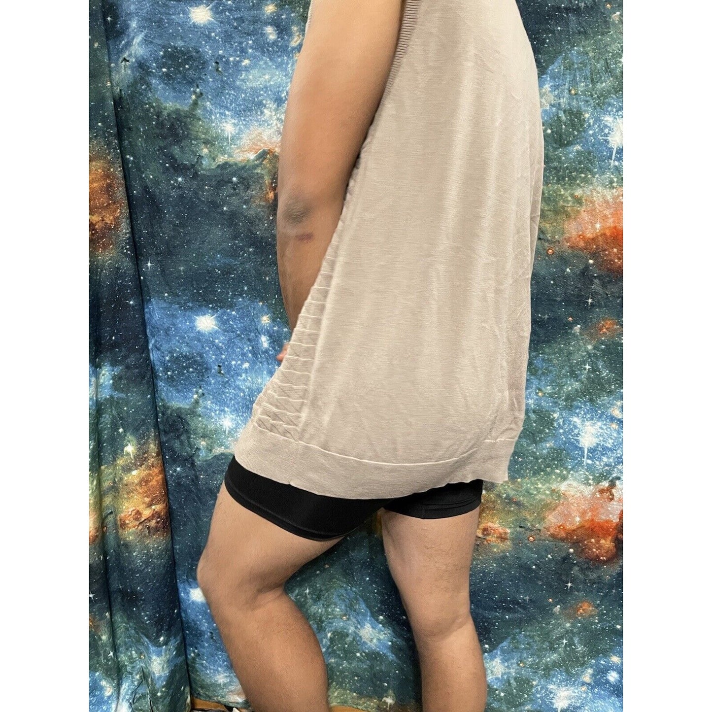 Men’s David Taylor Collection 2XLT Tan Sweater Vest