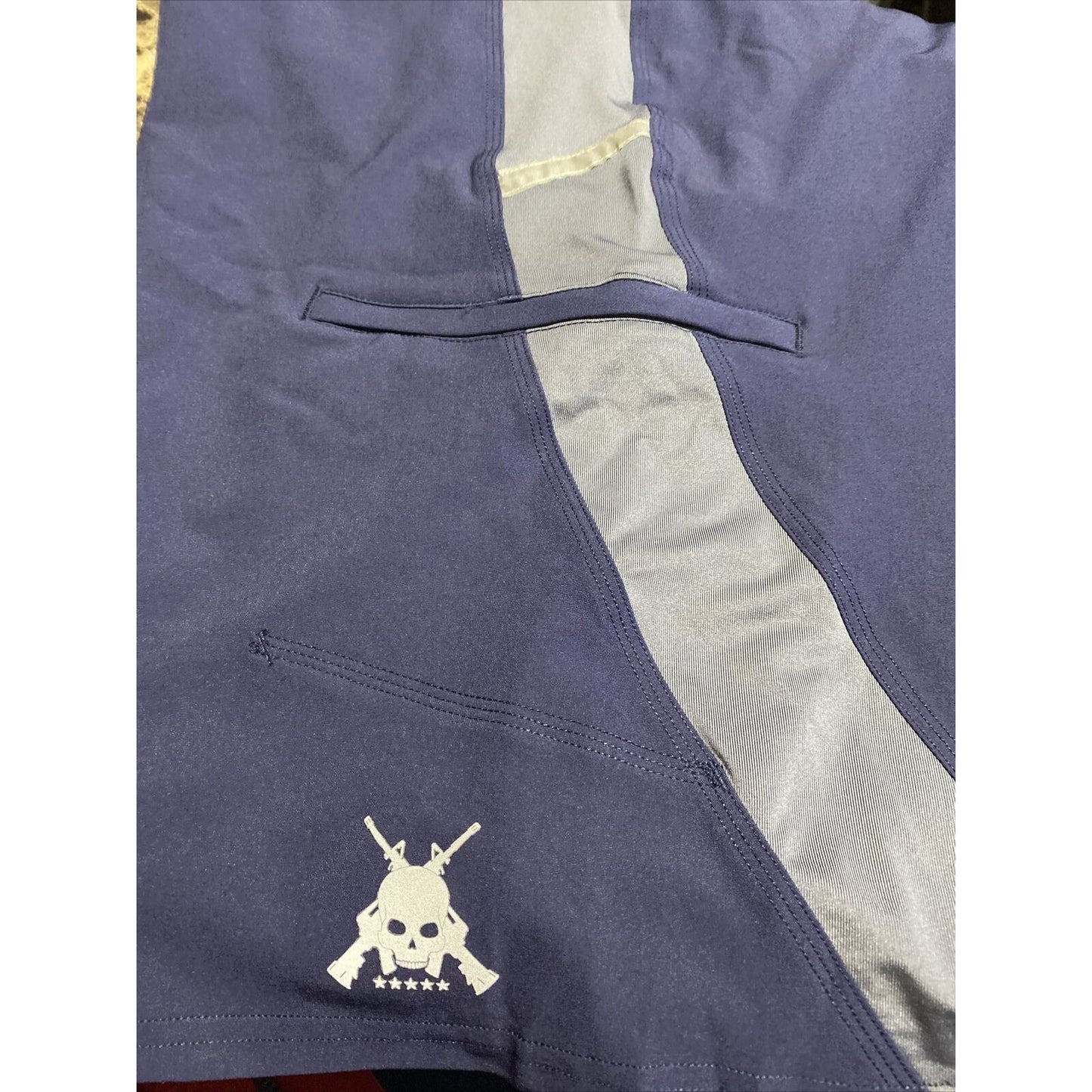 Soffe Extreme Training XT46 Men’s 34 (M) Navy Blue Gray Utility Board Shorts NWT