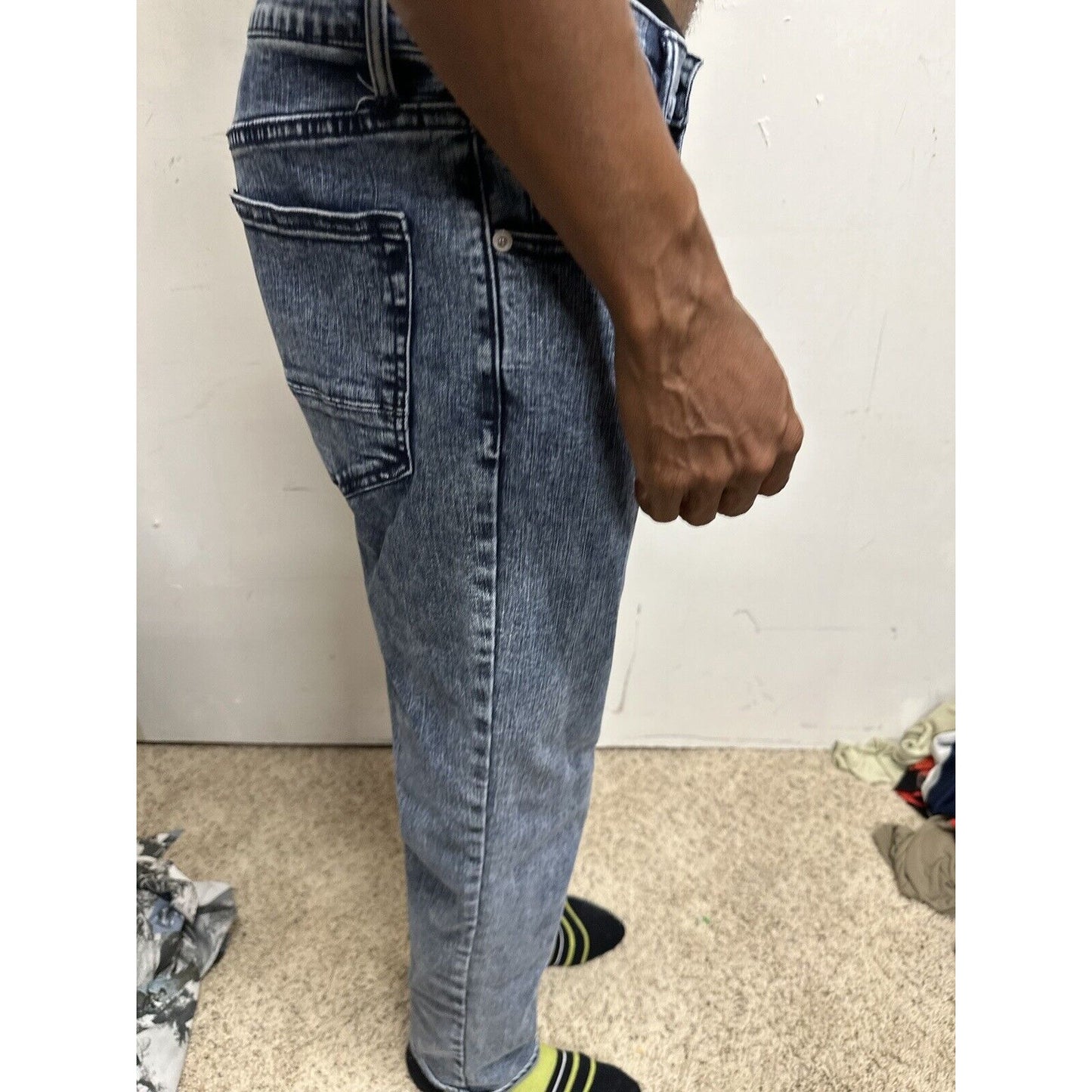 Men’s Blue Arizona Jeans 31x32 Straight Advanced Flex 360