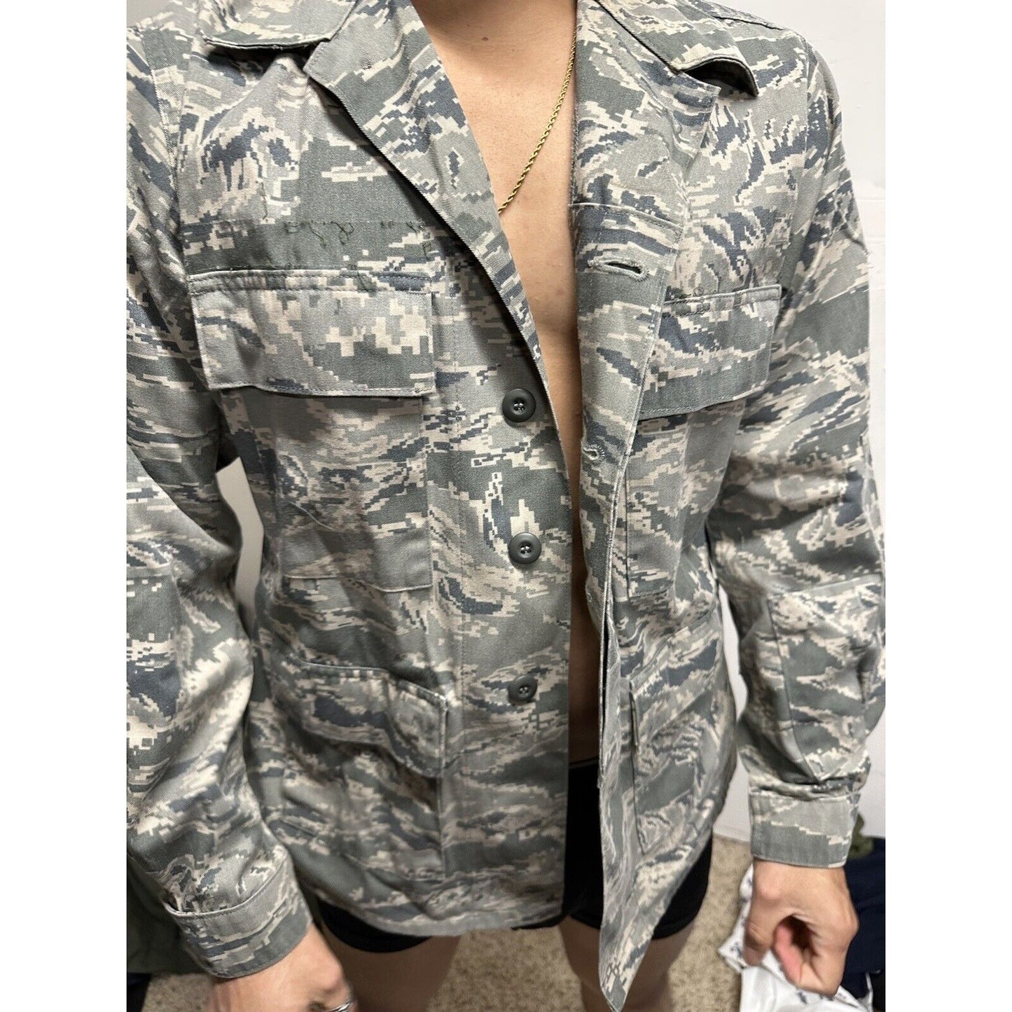 Men’s Abu Airman Battle Uniform Top USAF Civil Air Patrol 36S