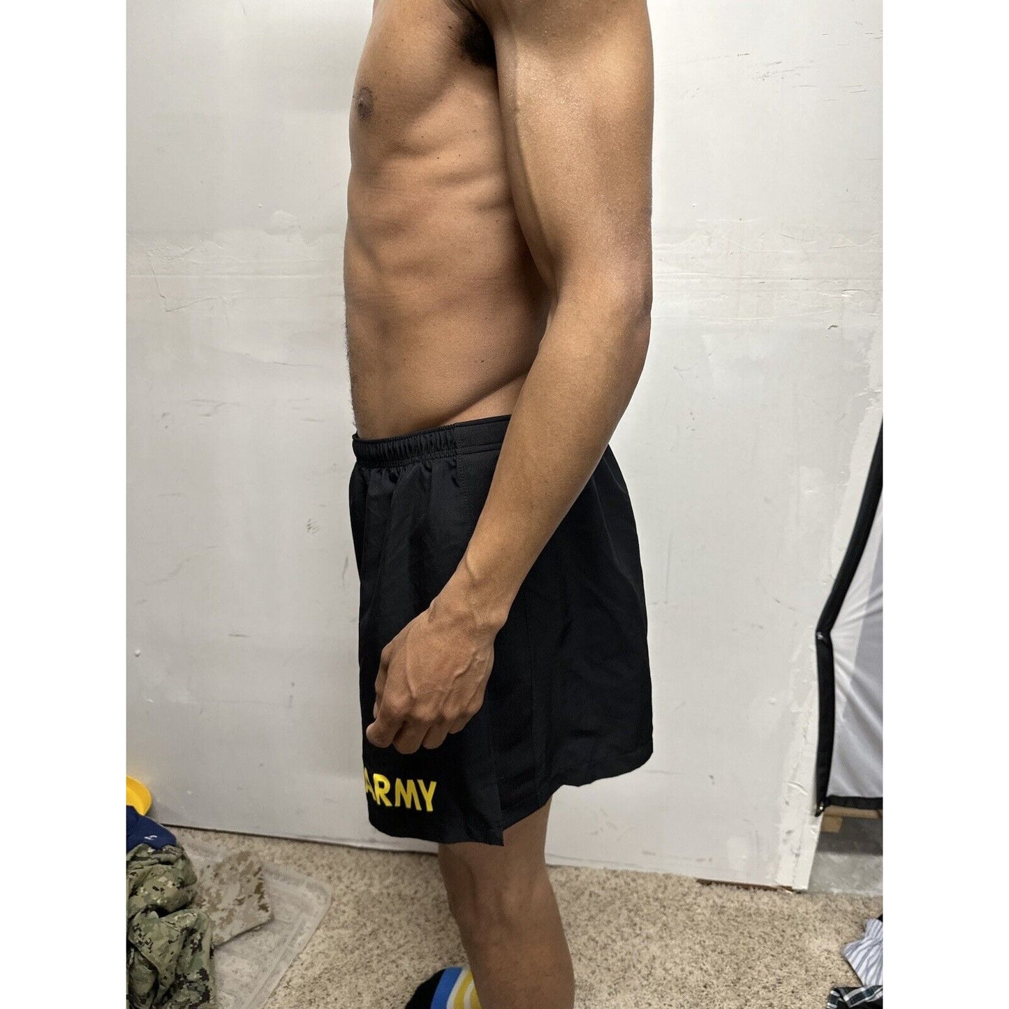 Men’s Army Apfu Fitness Uniform Black Large