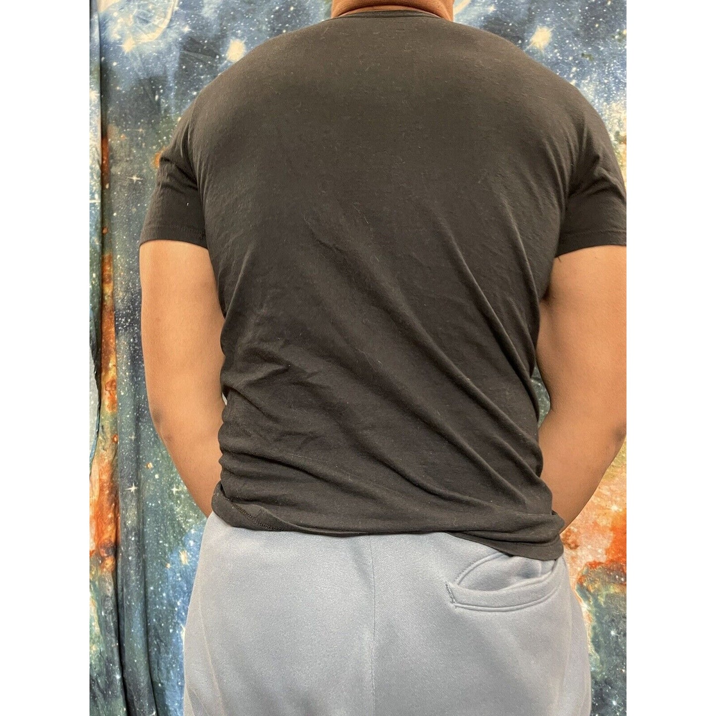 Nike Air Mens T-Shirt Athletic Short Sleeve Swoosh AIR Logo Graphic Gym Active