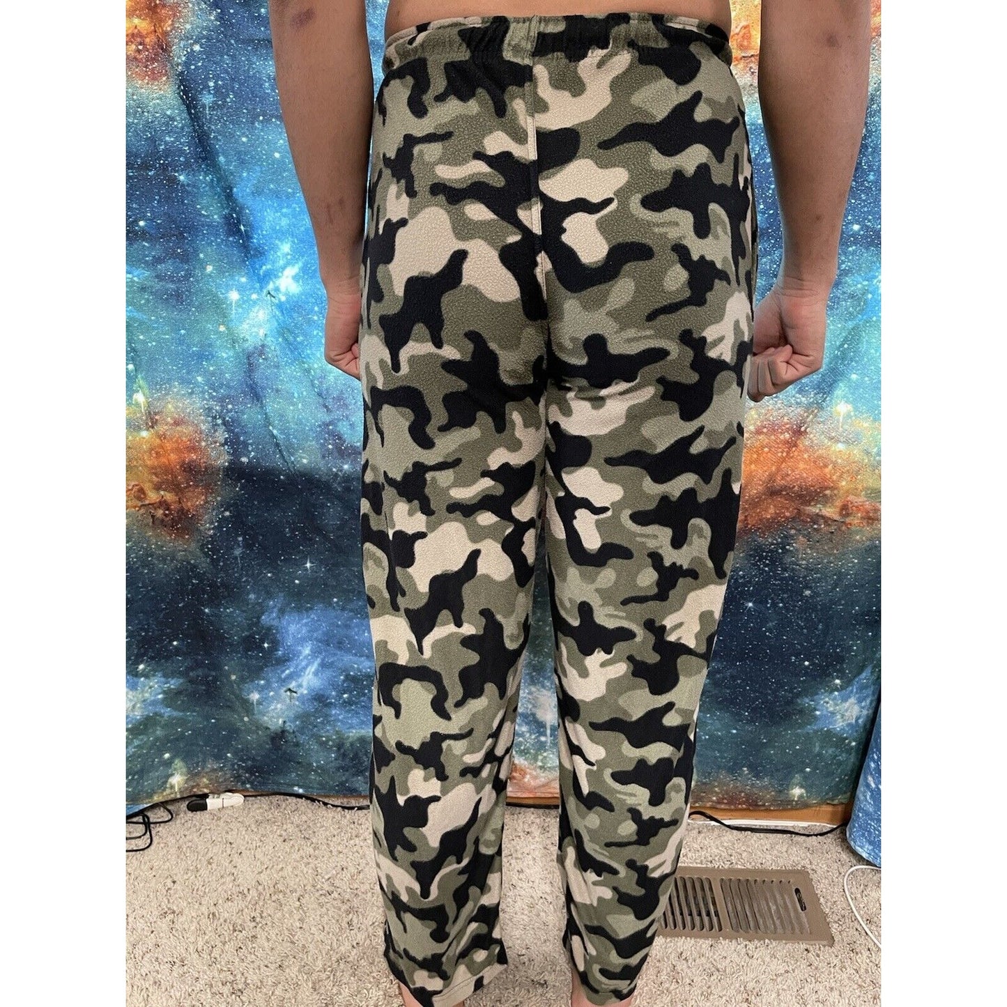Men’s Small Camo Lounge Pants Sleepwear Fruit Of The Loom