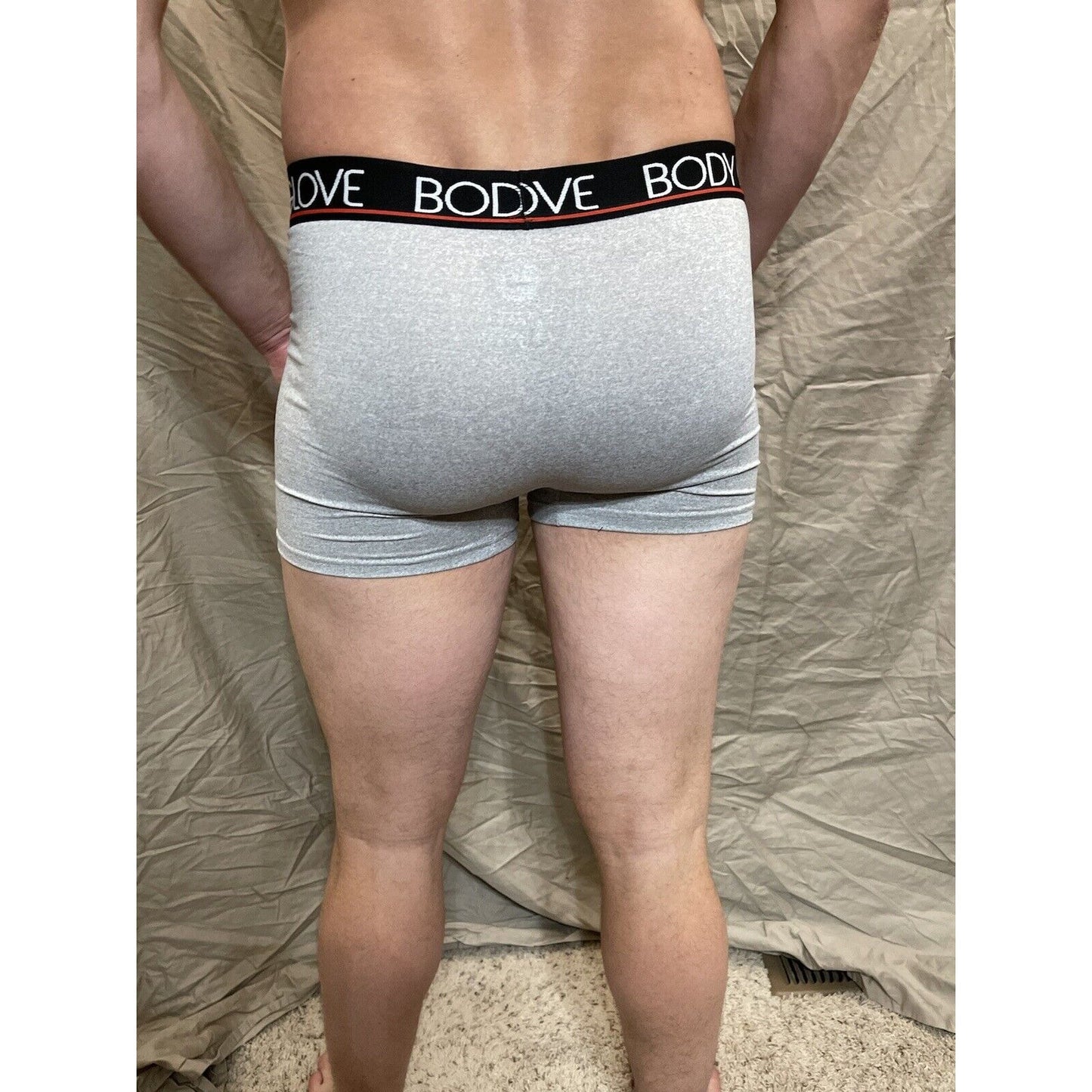 men's gray Body Glove Boxer Briefs Large
