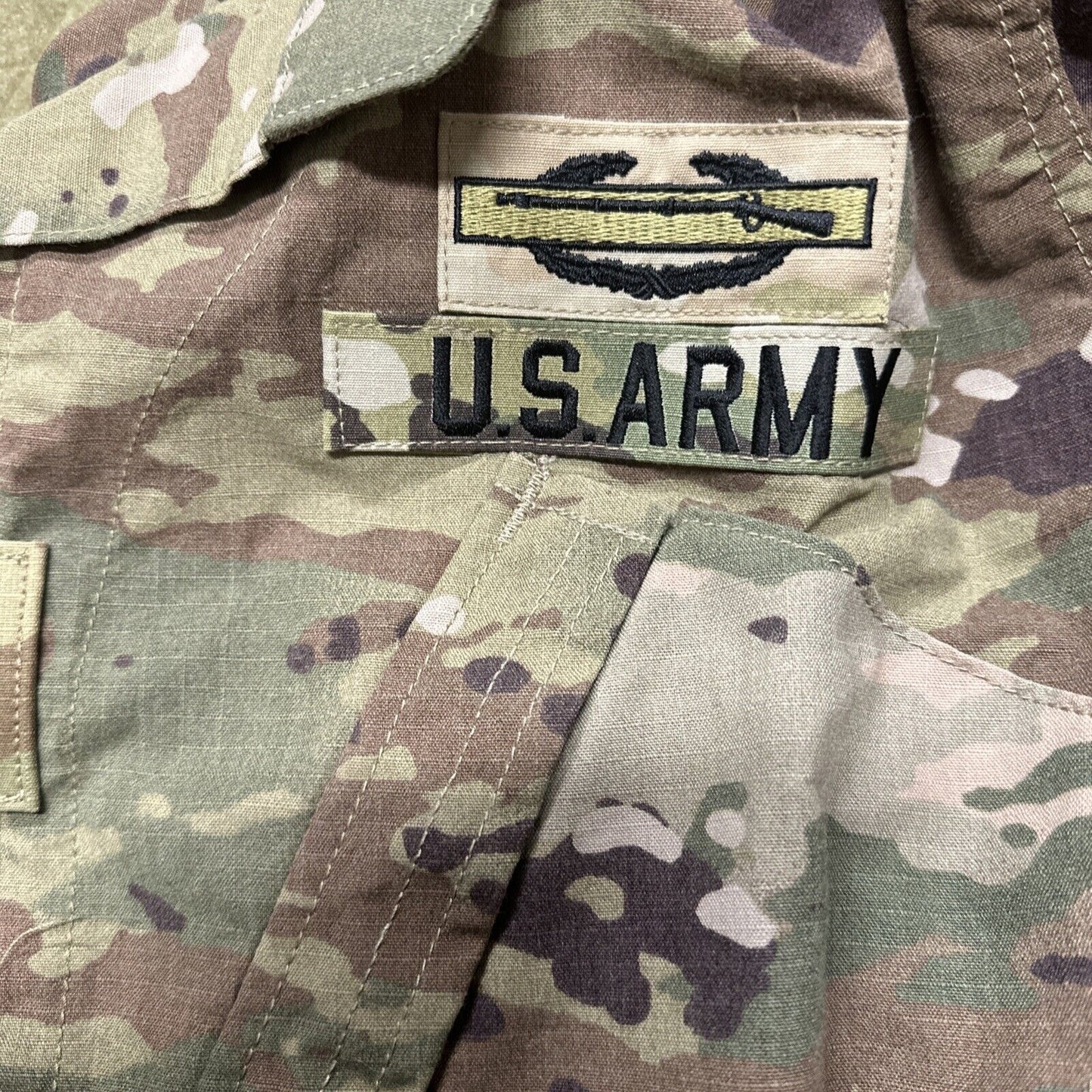 Men’s Ocp Top Specialist Rank Medium Regular Flame Resistant Army Combat Blouse