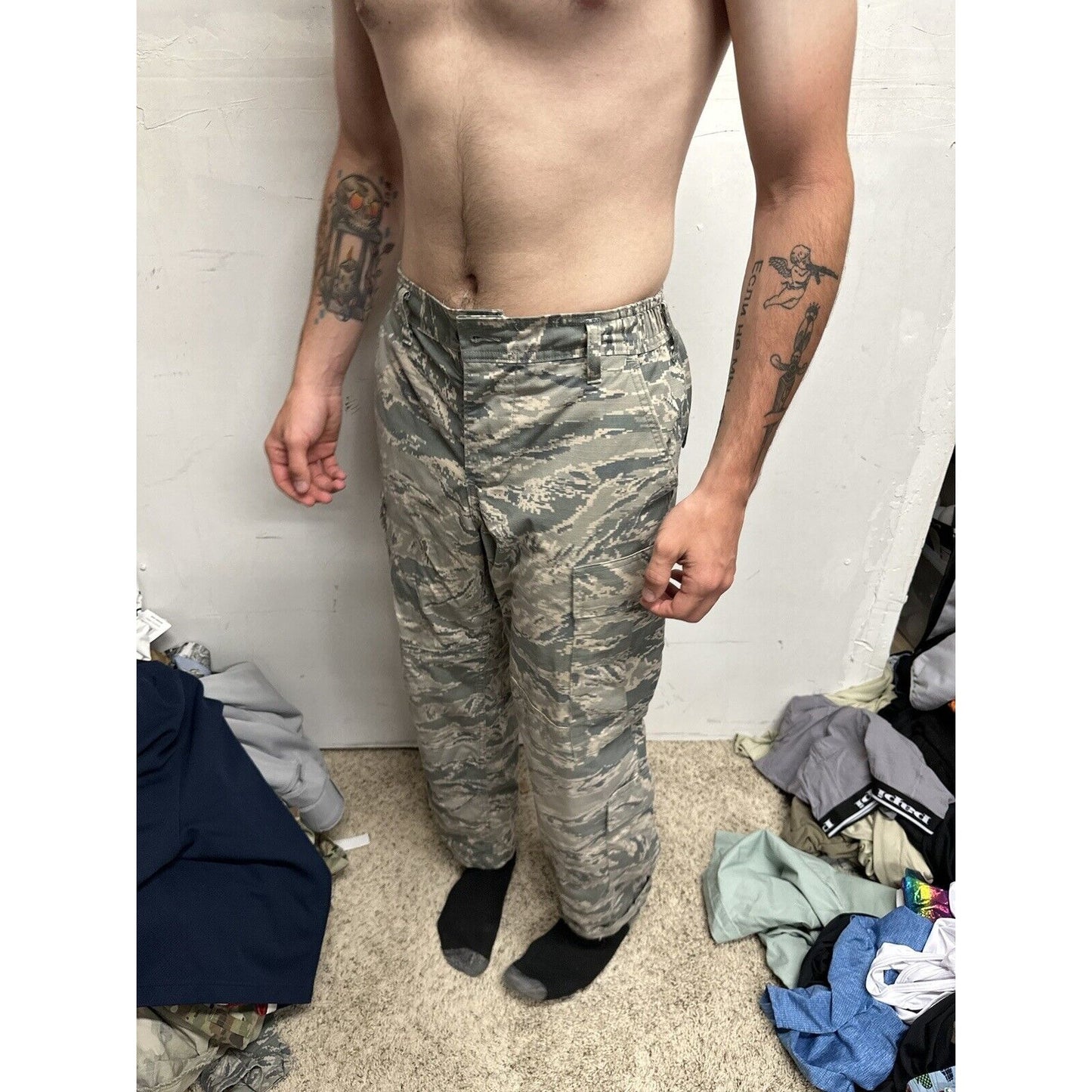 Men’s Abu Air Force Airman Battle Uniform Pants 30 XS Civil Air Patrol