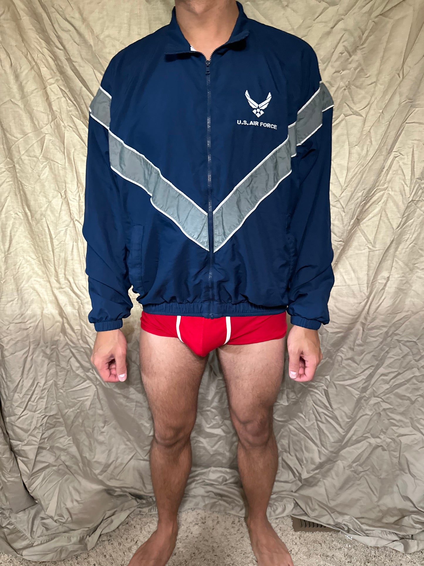 Men’s small short USAF Air Force pt jacket