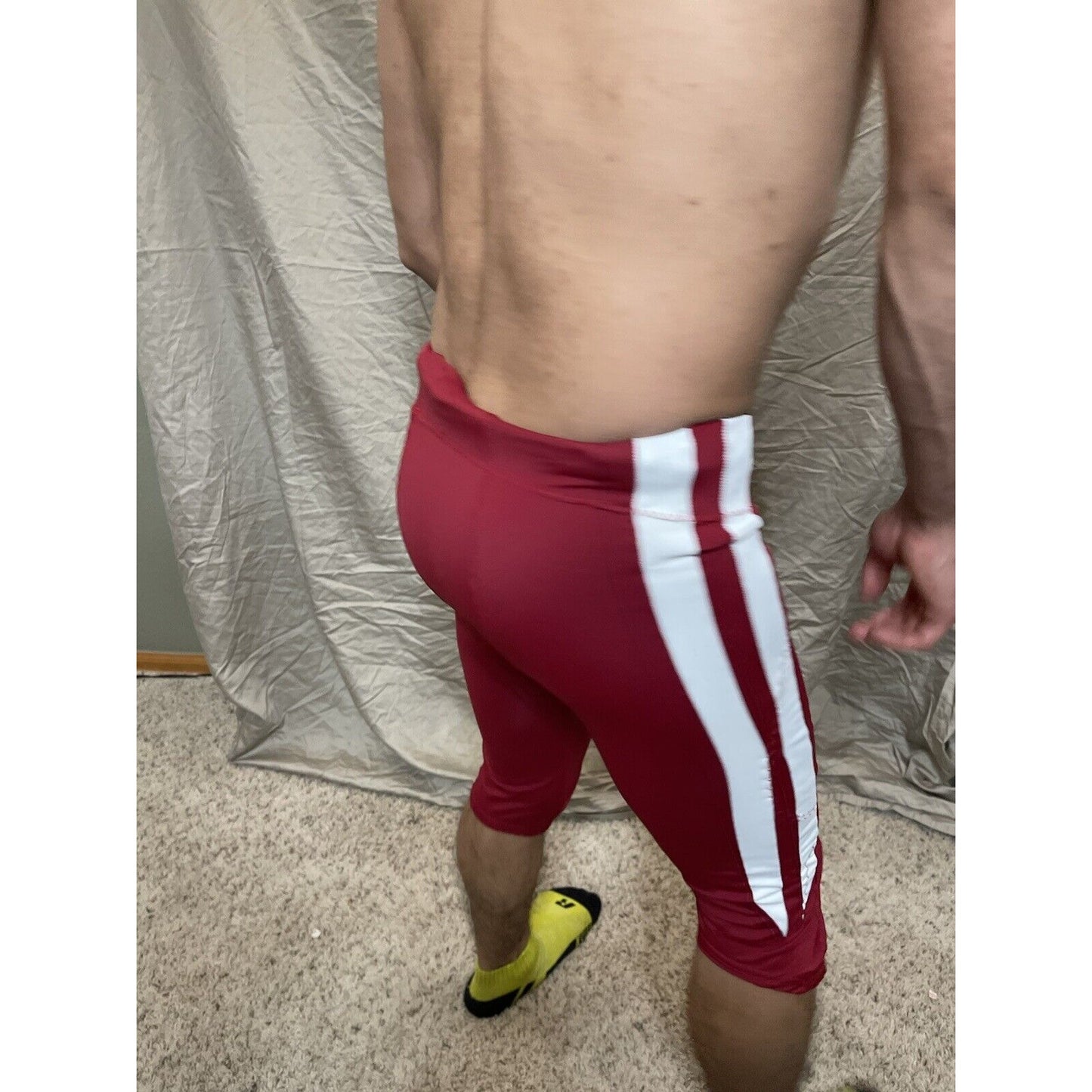 Men's XS Russell Athletic Red Football Pants Extra Small