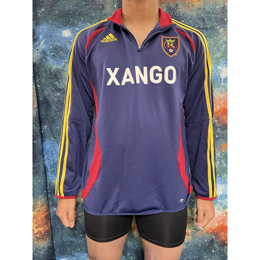 Men’s Adidas Large Xango 1/4 zip jacket