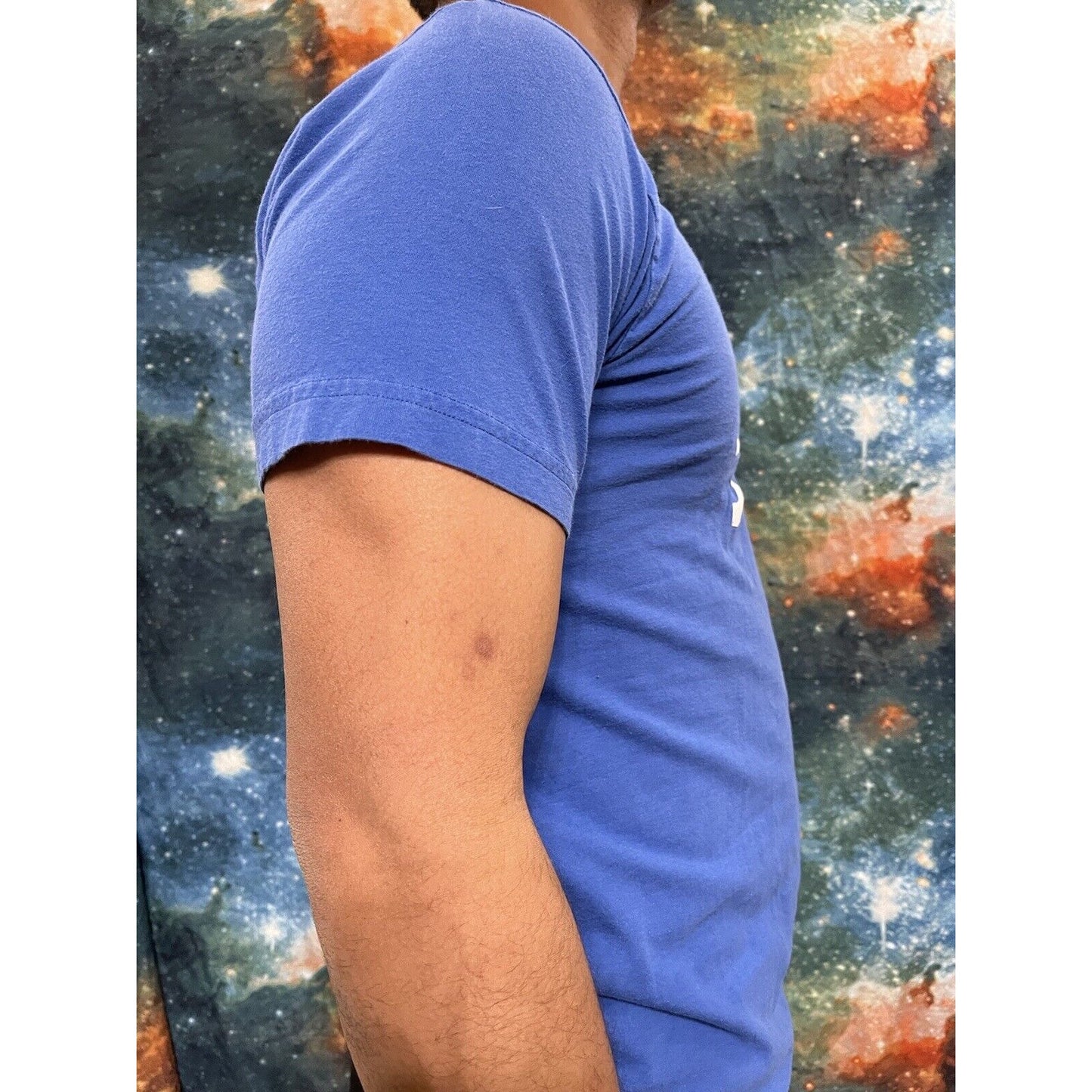 Men’s American Apparel Medium Blue I Love Texas TX shirt