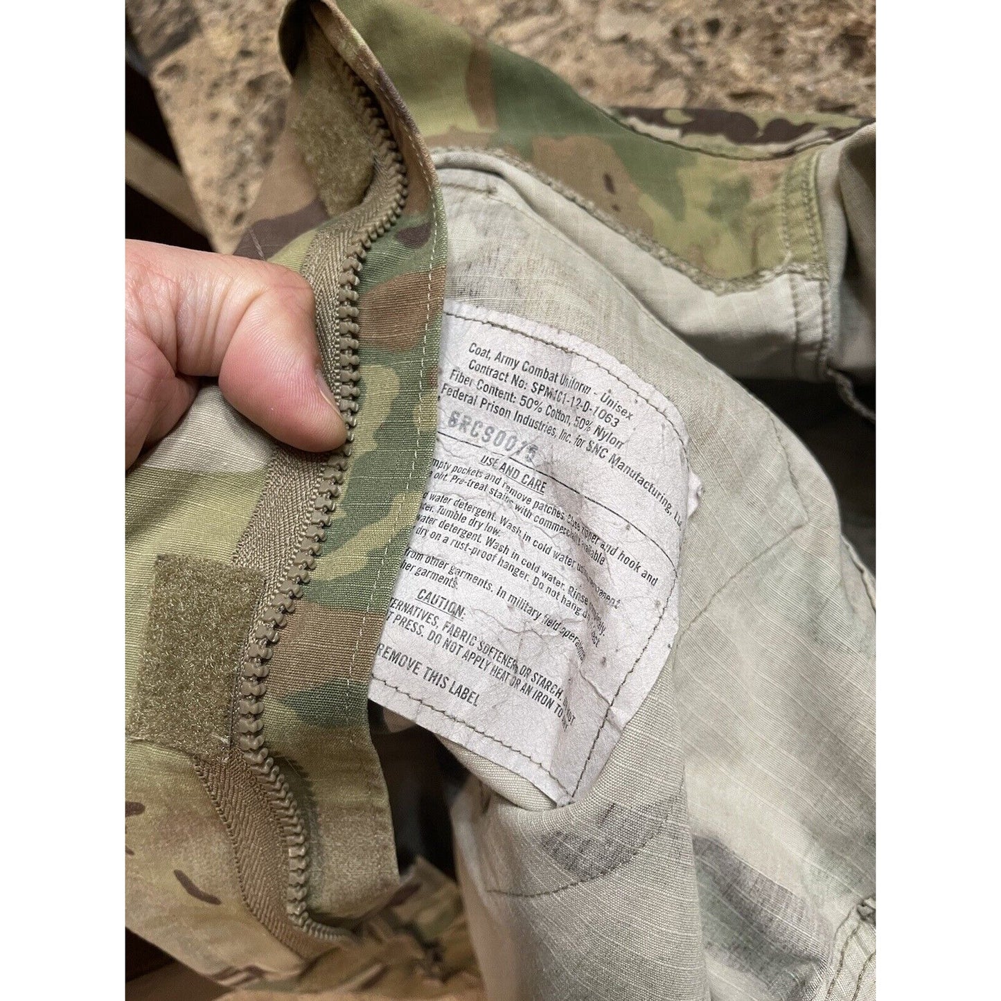 men’s ocp top blouse coat army combat unisex large regular air force space force