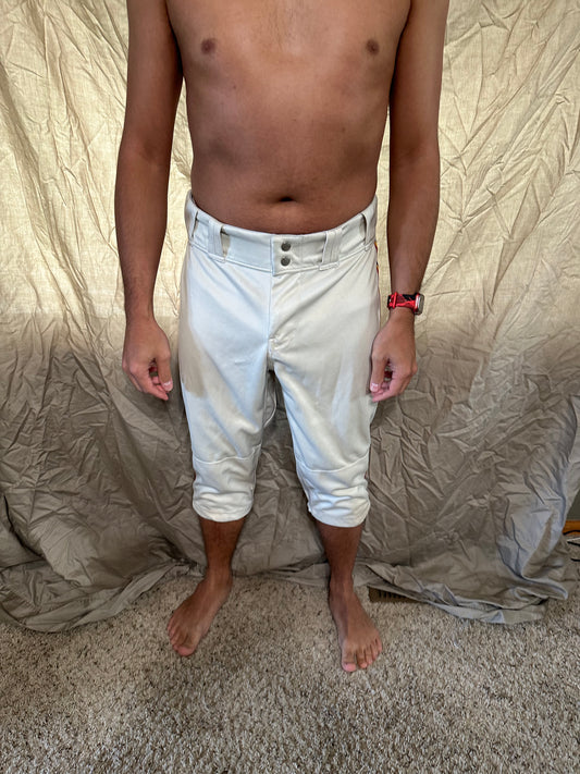 Men’s prolook size 34 white baseball pants