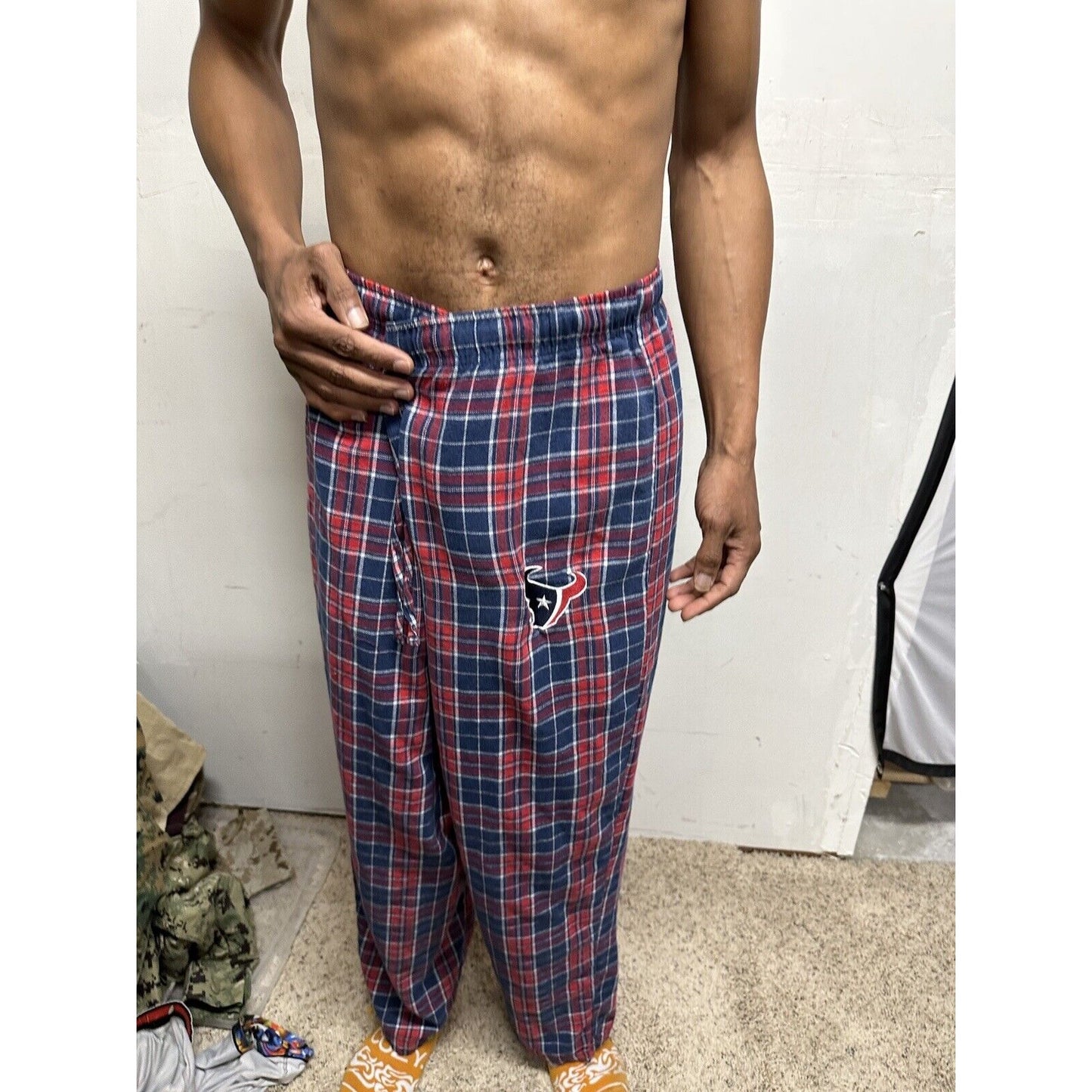 Men’s Team NFL Texans Football Lounge Pants XL Pajama Bottoms