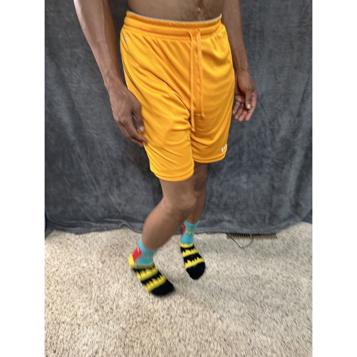 Men’s Tennessee Vols Volunteers Reversible Athletic Shorts Orange Gray ~medium