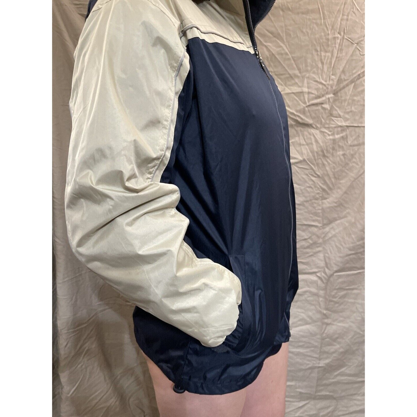 Men's Gogo Sports blue mediuk windbreaker full zip San Francisco