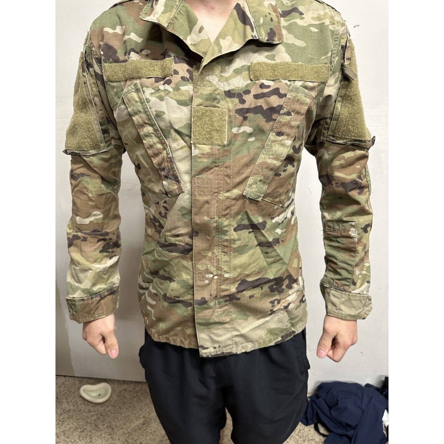 Men’s Ocp Top Blouse Uniform Army Air Force Combat Uniform X-small Short