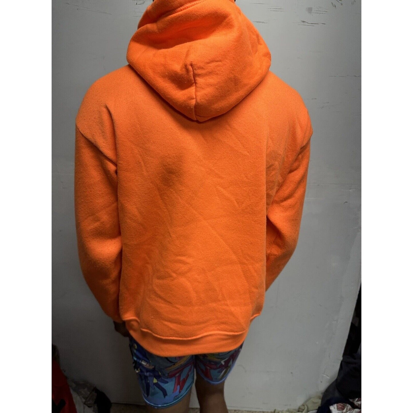 Men’s Neon Orange Wear Code Medium Las Vegas Pull Over Hoodie