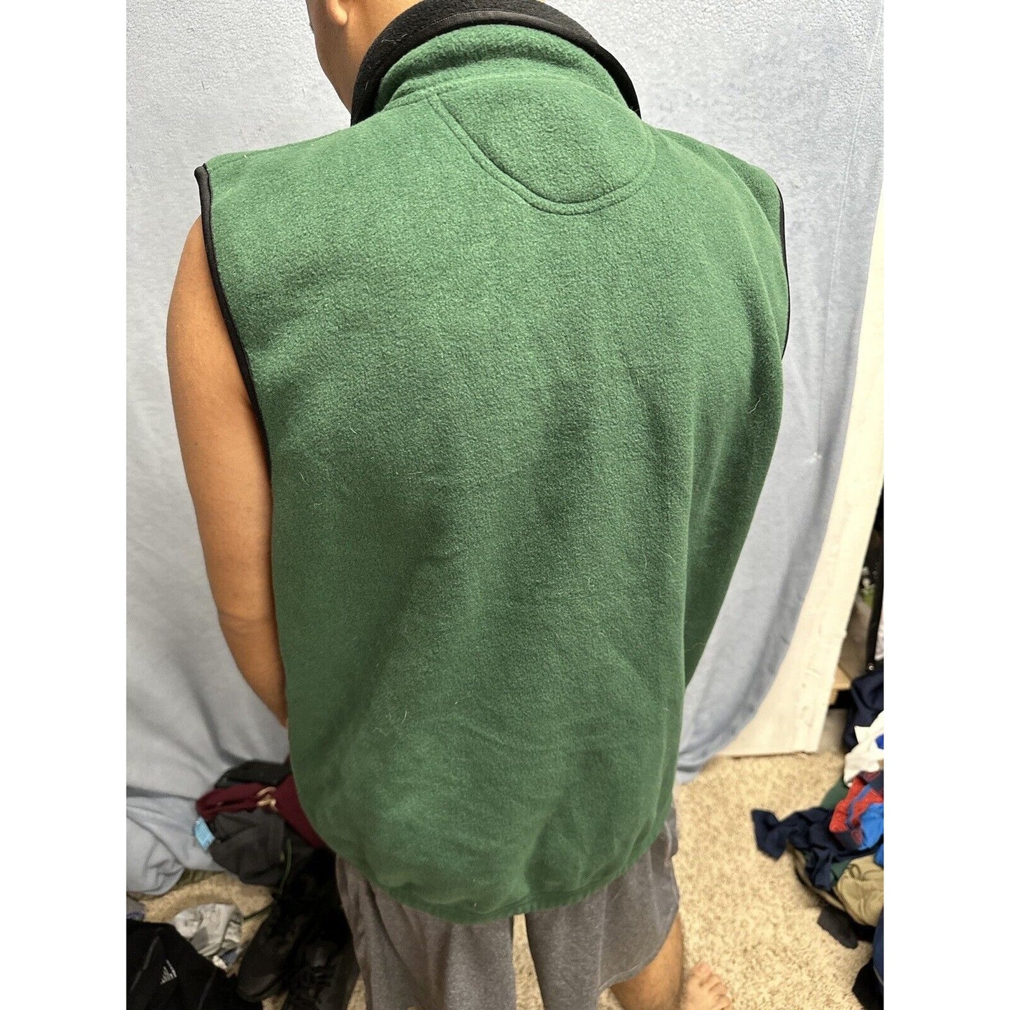 Men’s Green Colorado Timberline Full Zip Vest Medium Maine