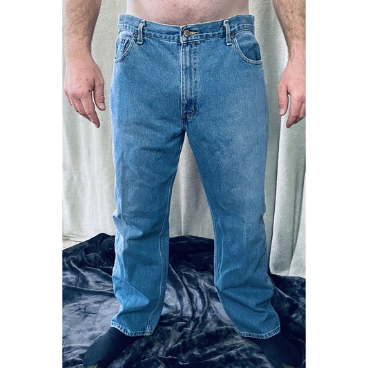 Outdoor Life Relaxed Men’s Blue Denim Jeans 38X30