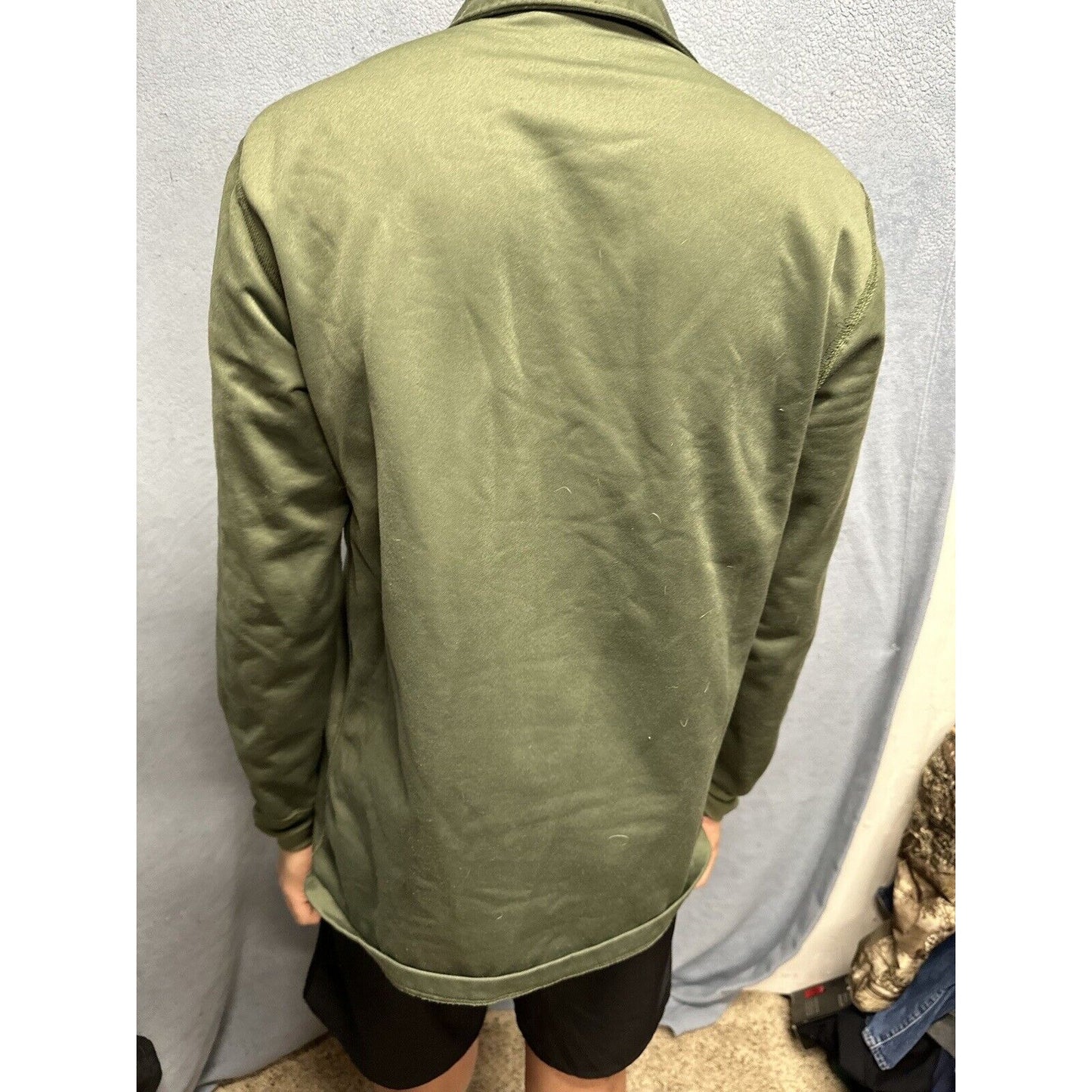 Men’s Military Army USAF Medium Green Sleeping Shirt Heat Retentive