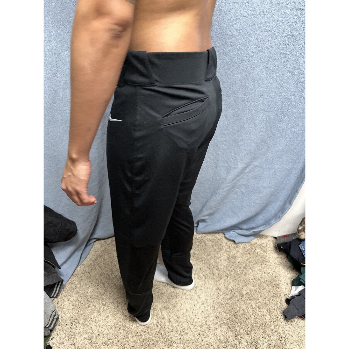 Men’s Black Team Nike Medium Baseball Pants
