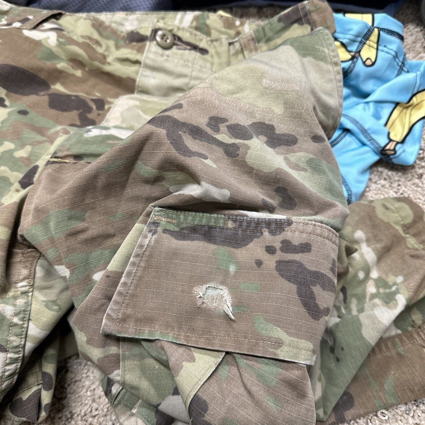 Men’s Ocp Medium Regular Army Air Force Pants Worn Area