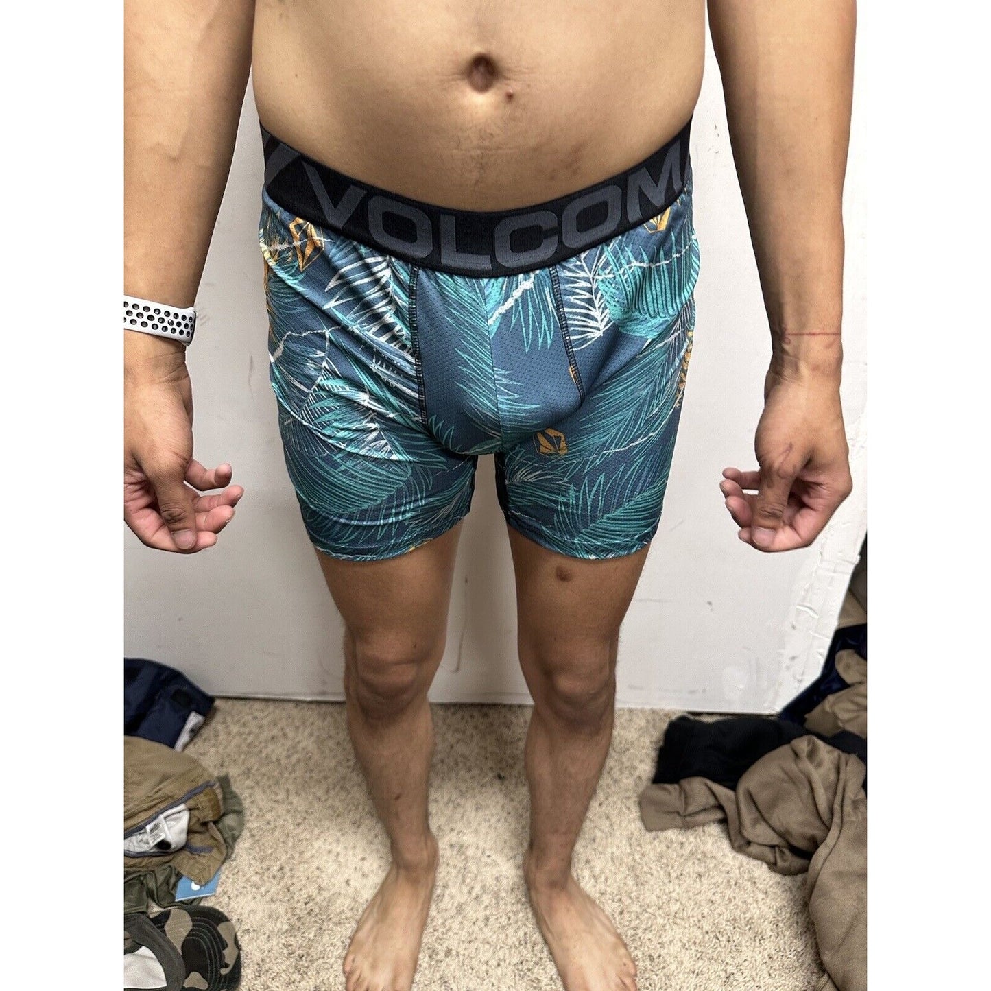 Men’s Tropical Medium Volcom Boxer Briefs