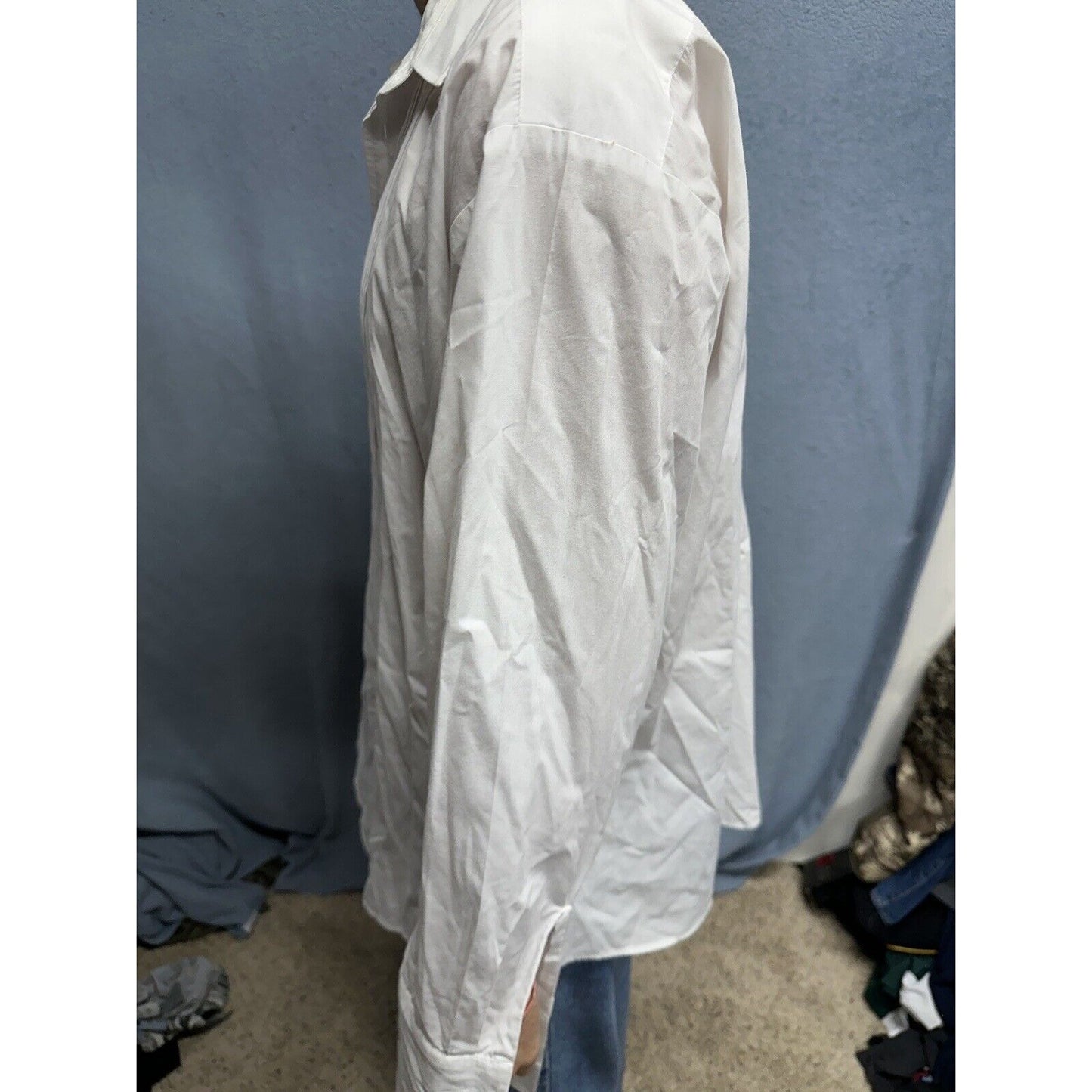 Air Force White Mess Dress Aetna Shirt 17 / 35 Long Sleeve Uniform
