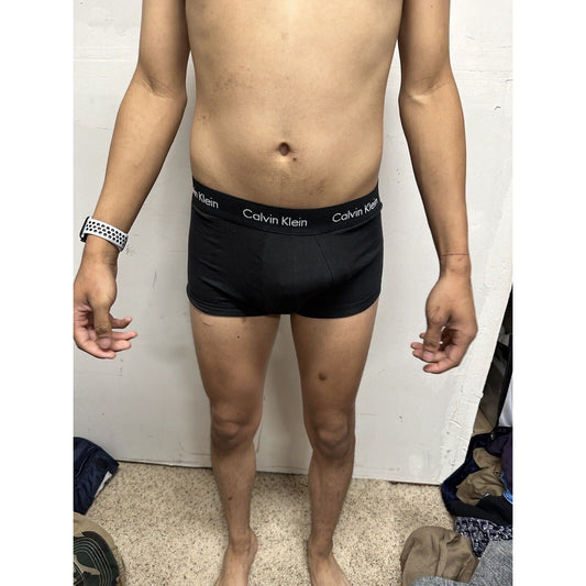 Men’s Black Calvin Klein Small Trunk Style Boxer Briefs
