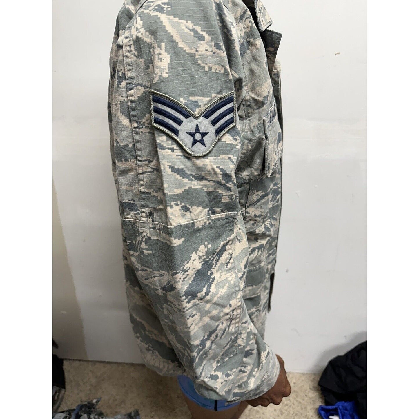 Men’s ABU Airman Battle Uniform USAF Top Blouse 38R Civil Air Patrol