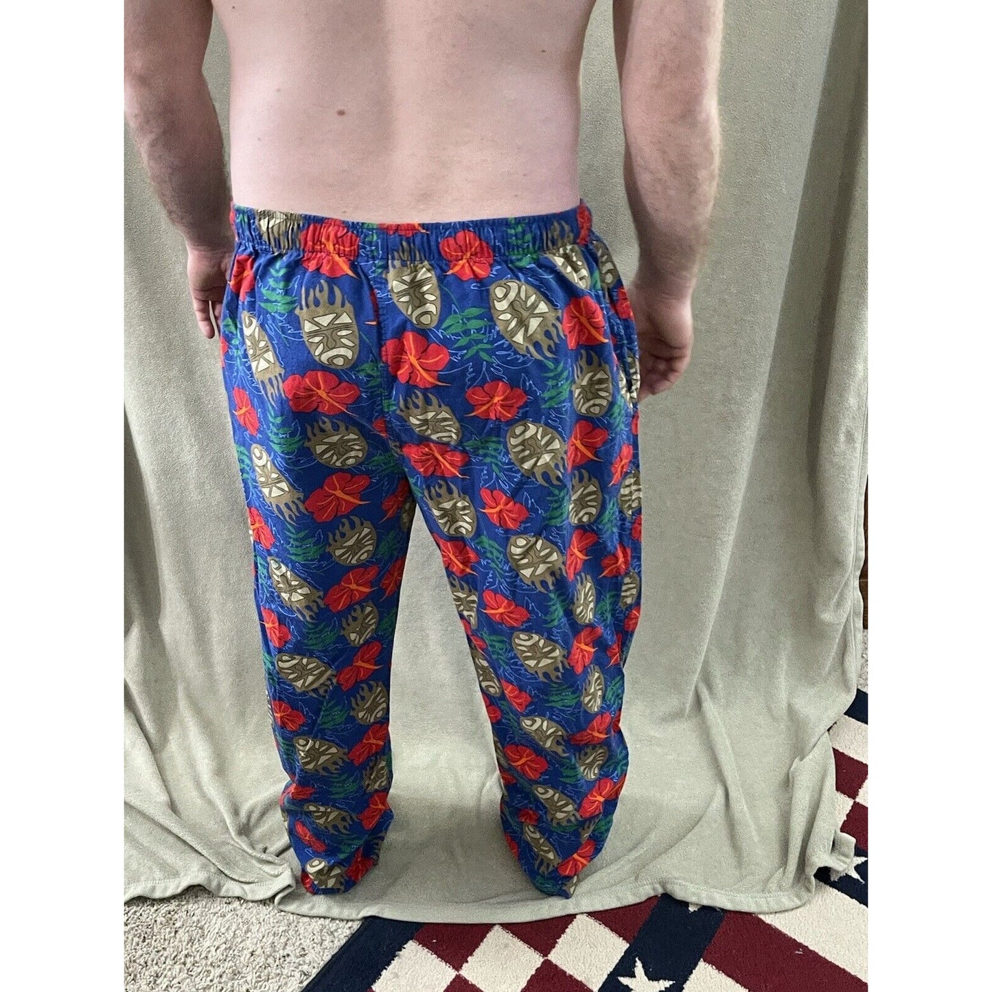 No Boundaries Tropical / Tribal XL Pajama Pants