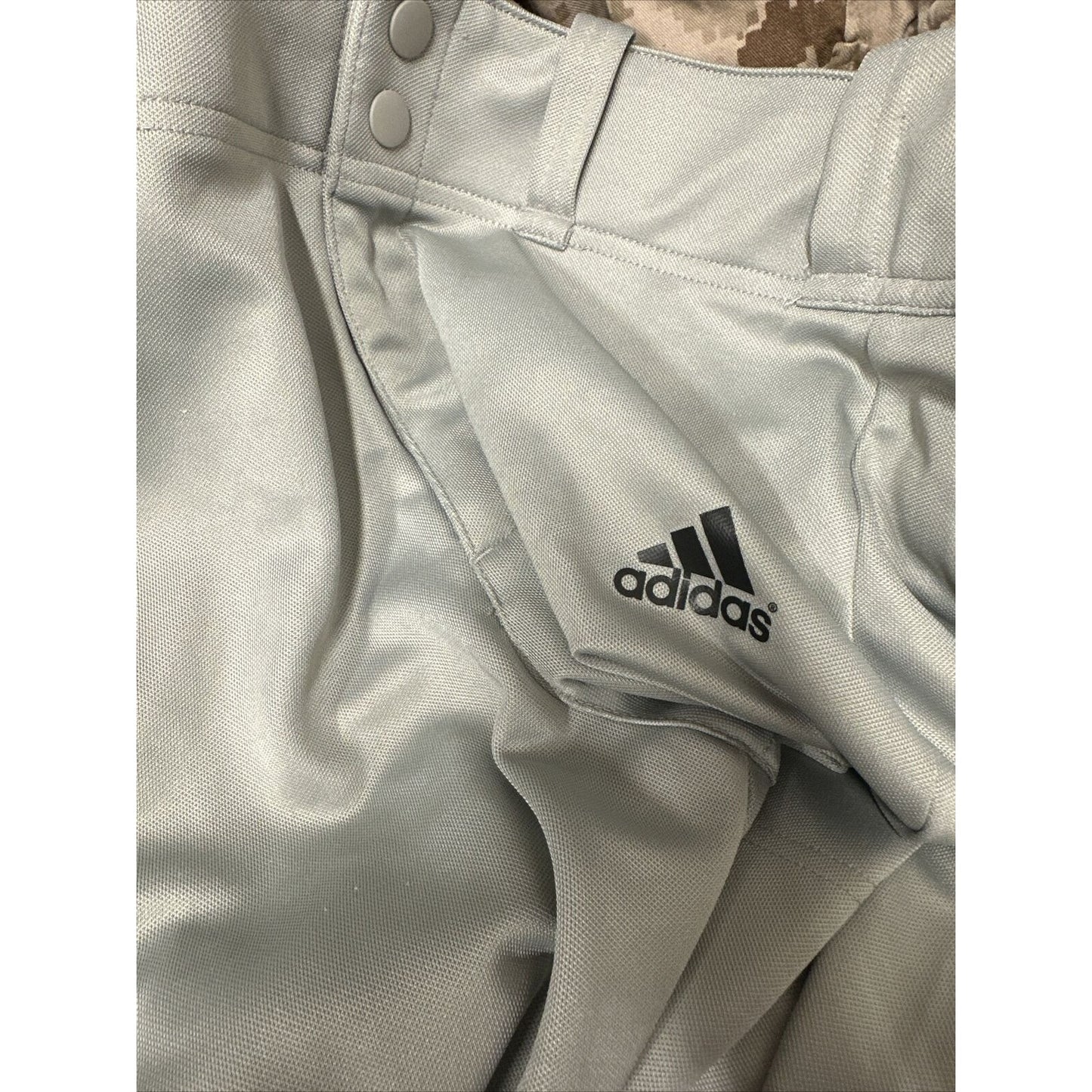 Men’s Small Adidas Baseball Pants Gray Aeroready