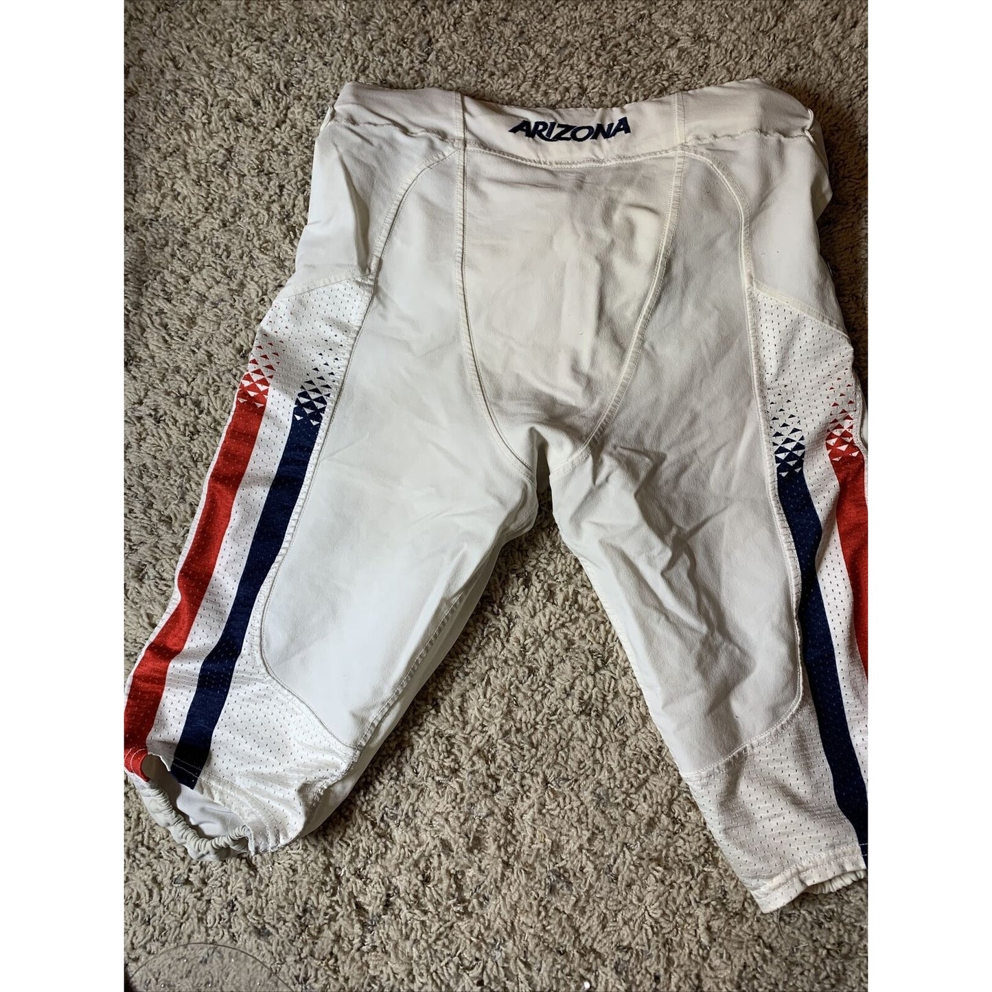 NIKE University of Arizona Wildcats RED/BLUE FOOTBALL PANTS Size 36