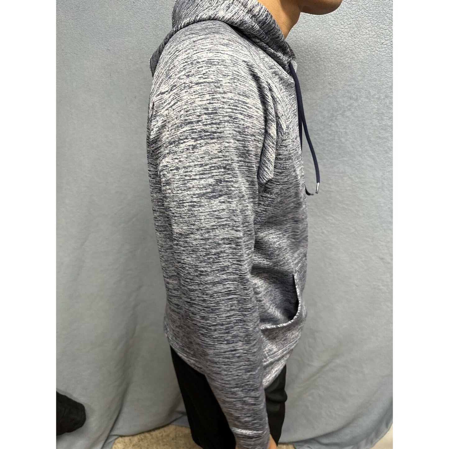 Men’s Blue And Gray Small Sport-tek Pine Creek High School Hockey Pullover Hoodi