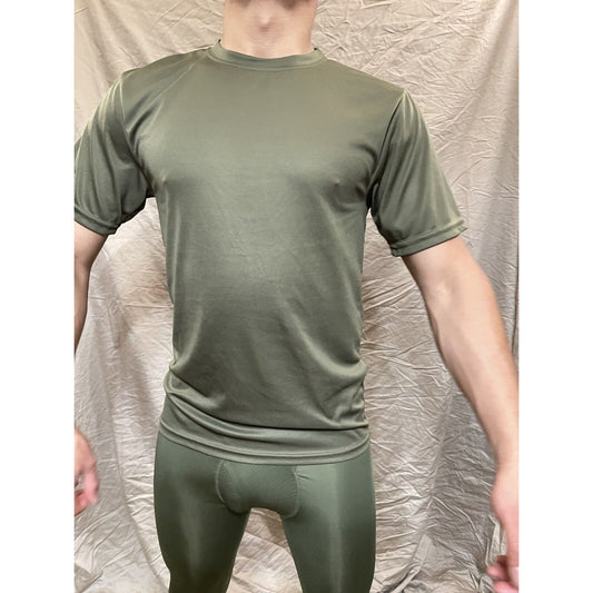 Men's Augusta Sportswear Moisture Management Athletic shirt Olive Green Small
