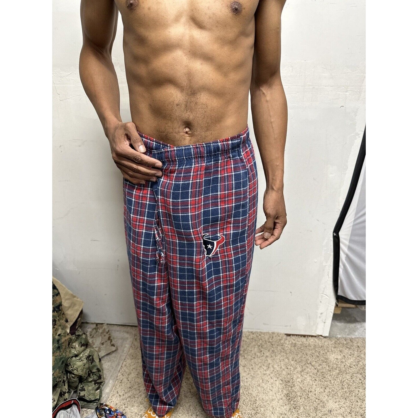 Men’s Team NFL Texans Football Lounge Pants XL Pajama Bottoms