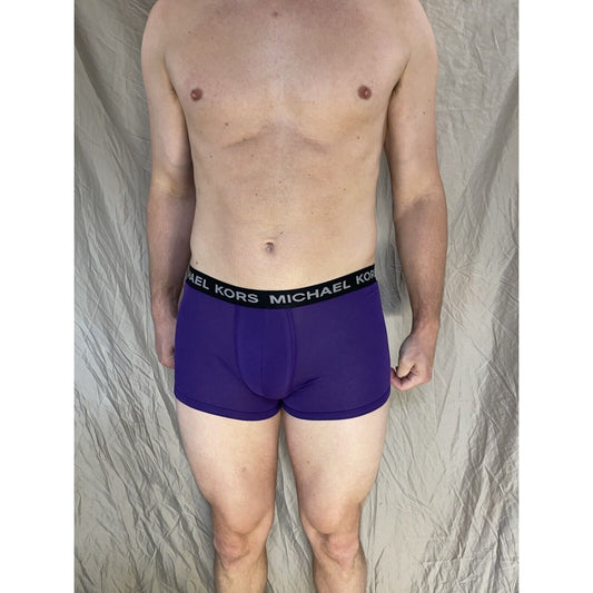 men's michael kors stretch factor pride boxer briefs Purple small