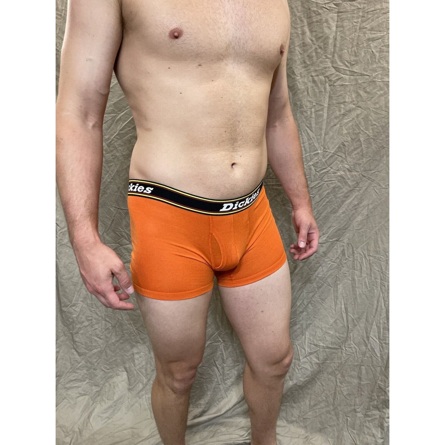 men's dickies Orange boxer briefs size small