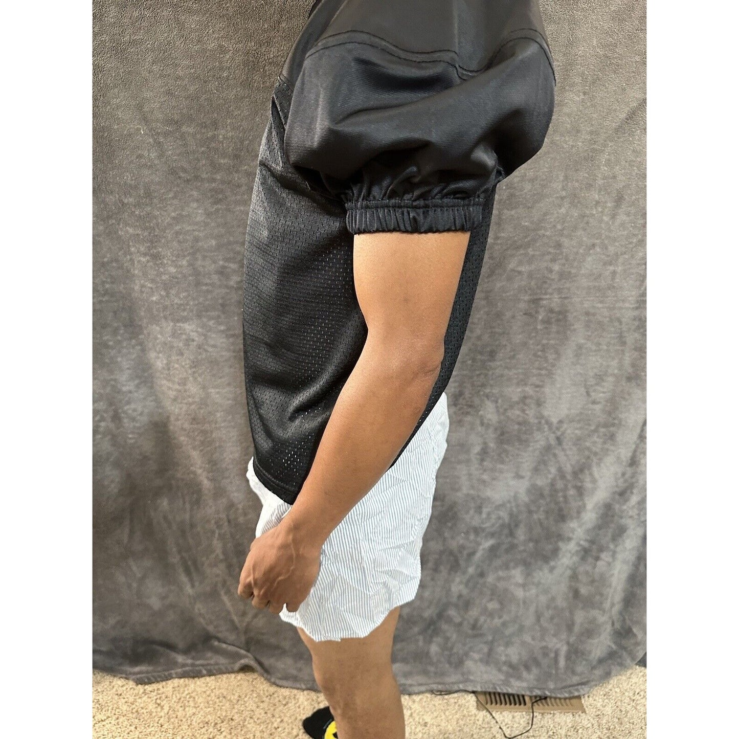 Men’s Black Football Jersey Champro Medium