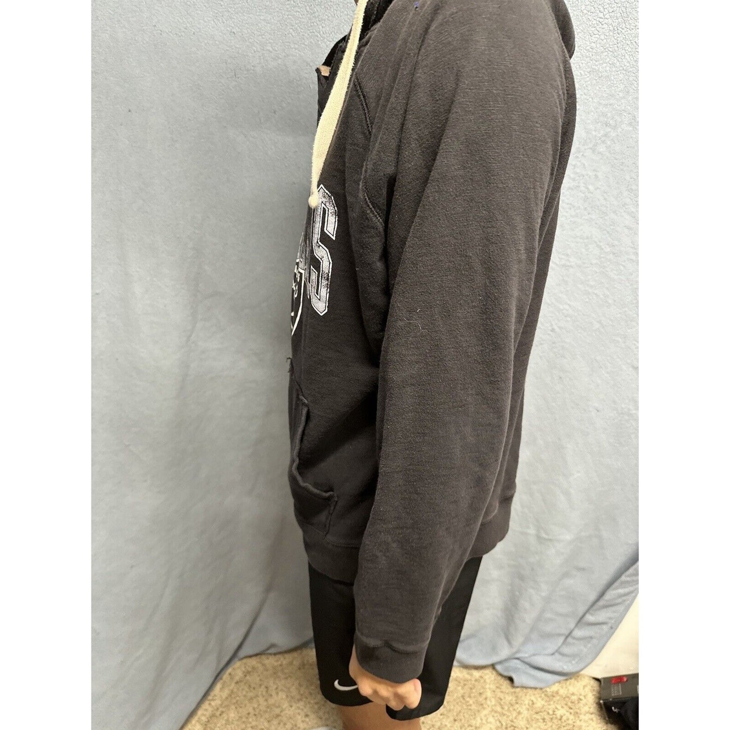 Men’s Black NFL Proline XL Fanatics Pullover Hoodie Raiders Football