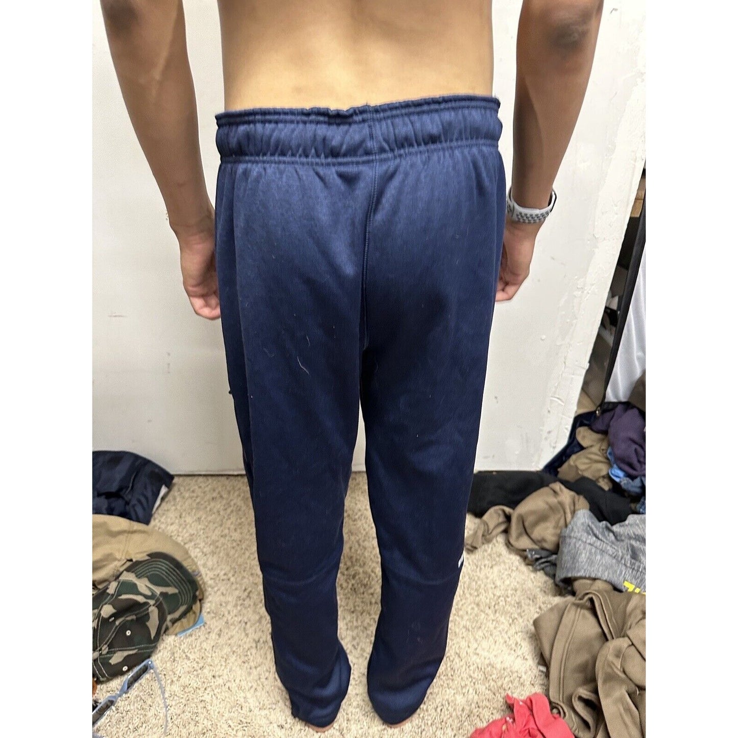 Men’s AND1 Dark Blue Medium Sweat Pants Polyester