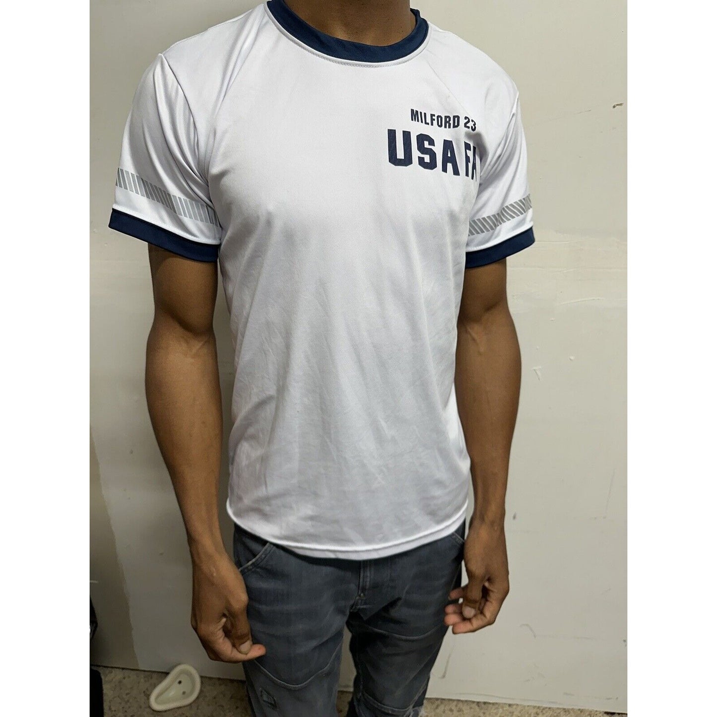 Men’s USAFA Pt Cadet Uniform Shirt Size Small Physical Fitness