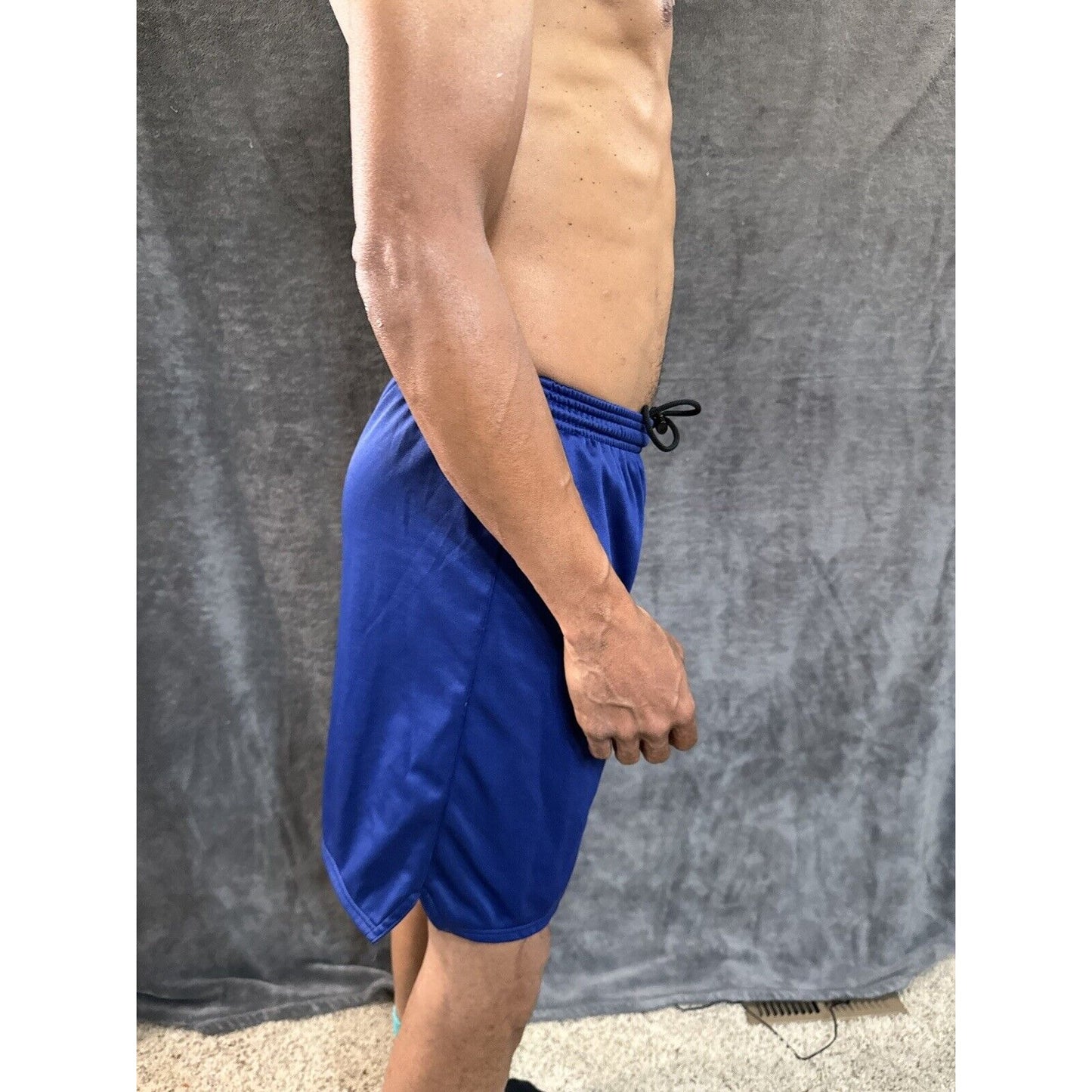 Men’s Cadet Air  Force Academy PT Blue Workout Athletic Shorts Medium