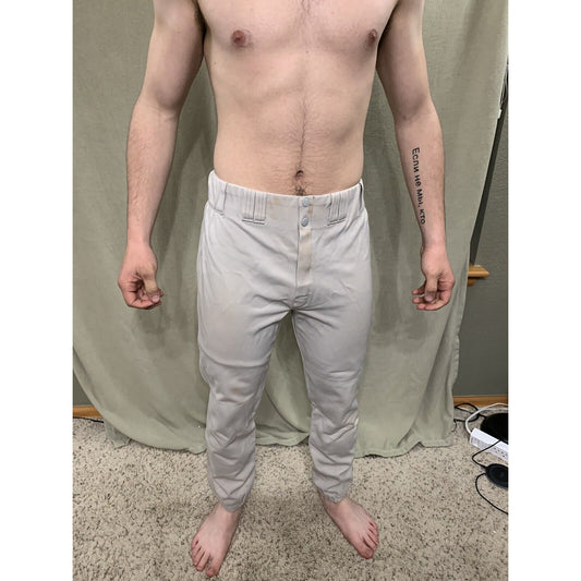 Men's Speedline Pro Pak Baseball Pants Size 30  Gray
